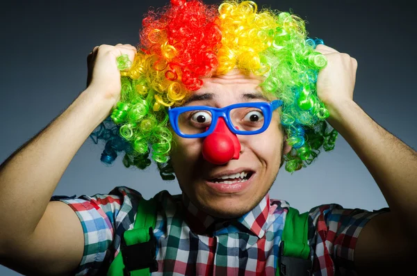 Buffo clown — Foto Stock