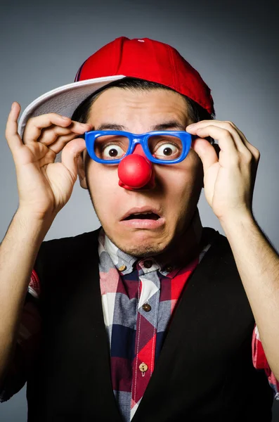 Payaso divertido — Foto de Stock