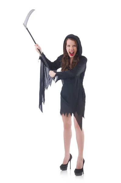 Halloween Woman — Stock Photo, Image