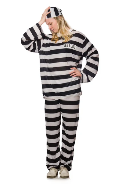 Funny prison inmate in concept — Stock Photo, Image