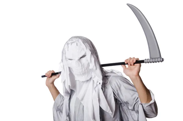 Conceito de Halloween isolado no branco — Fotografia de Stock