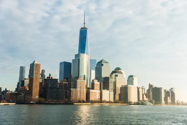 Panorama do centro de Manhattan — Fotografia de Stock