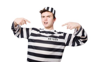 Konsept olarak komik bir mahkum.