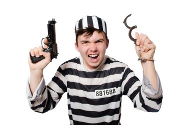 Konsept olarak komik bir mahkum.