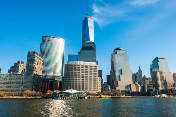 Panorama do centro de Manhattan — Fotografia de Stock