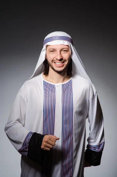 Arab man dalam konsep keragaman — Stok Foto
