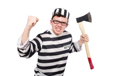 Konsept olarak komik bir mahkum.