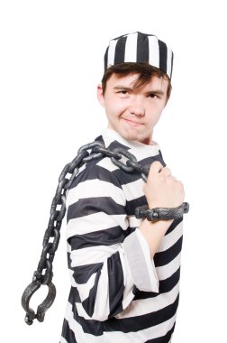 Konsept olarak komik bir mahkum.