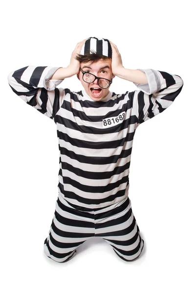 Grappige gevangene in concept — Stockfoto