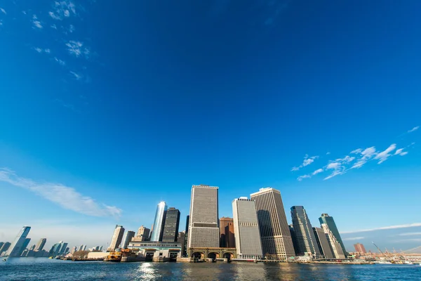 Panorama do centro de Manhattan — Fotografia de Stock