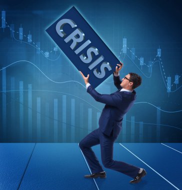 Kriz İş Konsepti İşadamı