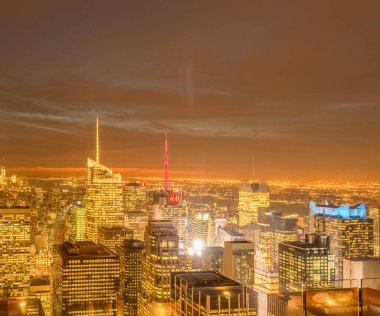 New York - 20 ARALIK 2013: Aşağı Manhattan 'ın Görünümü