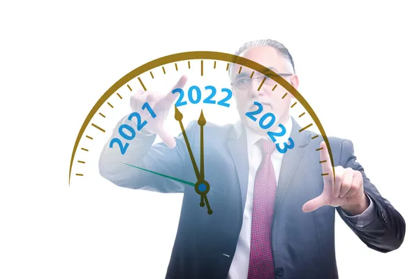 Concept van het nieuwe jaar 2022 — Stockfoto