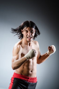 Dövüş sanatları eğitimi almış.