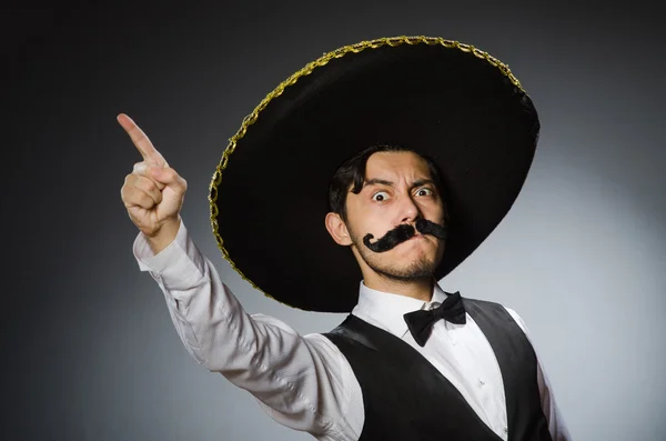 Mexican man in funny concept — Stock Photo, Image