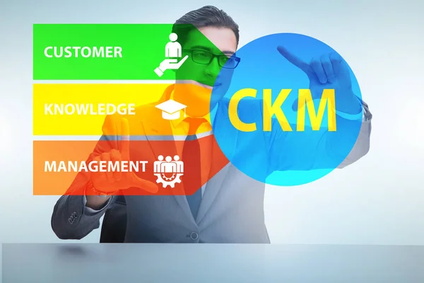 Concepto de marketing de gestión del conocimiento — Foto de Stock