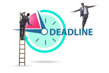 Son Tarih ve zaman yönetimi kavramı işadamı