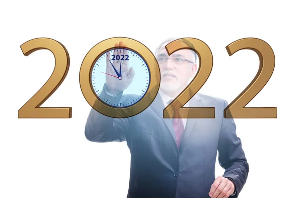 Concept de nouvelle année 2022 — Photo