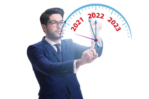 Concetto di nuovo anno 2022 — Foto Stock