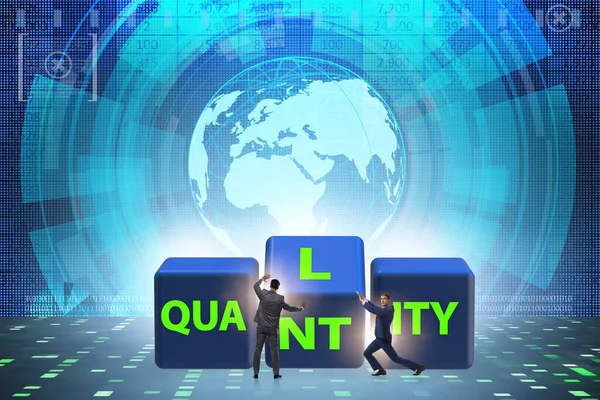 Dilemma of quantity versus quality — Stock Photo, Image