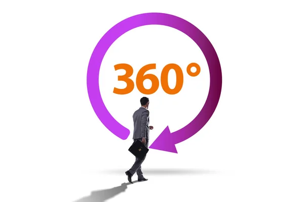 マーケティング目的のための360度の顧客ビュー — ストック写真