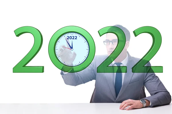Έννοια του νέου έτους 2022 — Φωτογραφία Αρχείου
