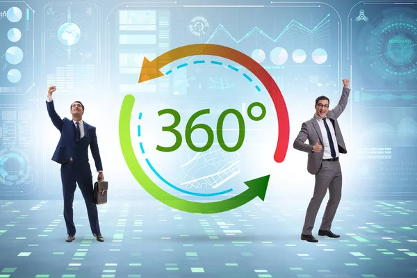 360 degree customer view for marketing purposes — Stock Photo, Image