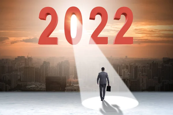 Έννοια του 2022 στο προσκήνιο — Φωτογραφία Αρχείου