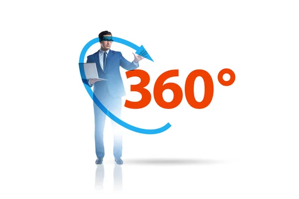 360 degree customer view for marketing purposes — Stock Photo, Image