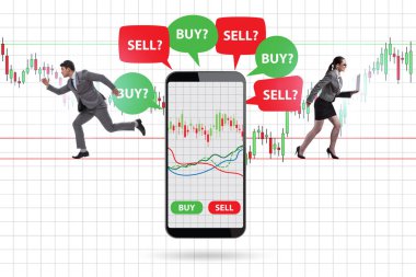 İşletmelerle çevrimiçi ticaret kavramı