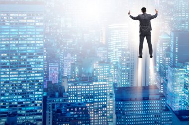 Kariyer ve başlangıç konsepti işadamı