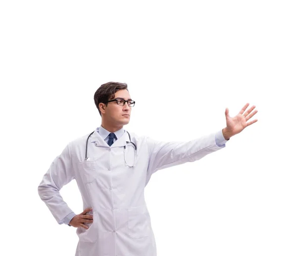 Young doctor isolated on white background — Stock Photo, Image