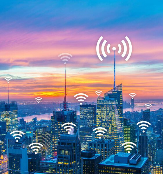 Концепция интернета вещей в городе