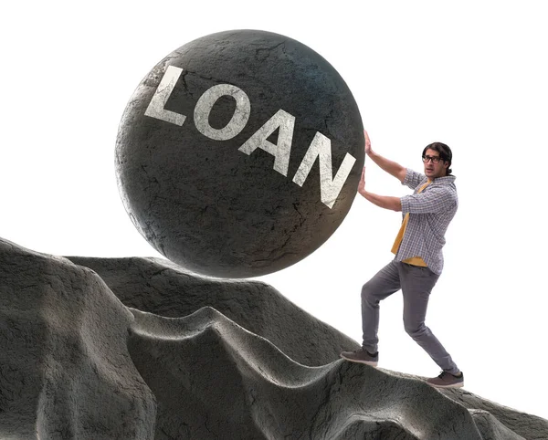 The concept of student loan and expensive education — Stock Photo, Image