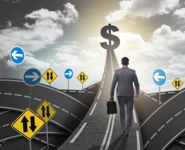 İşadamı kâr hedefine doğru yürüyor