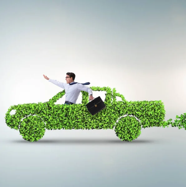Concetto di carburante pulito e auto ecologiche — Foto Stock