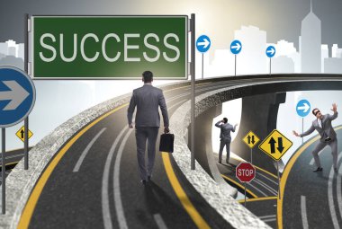 İş dünyasının başarılı konsepti