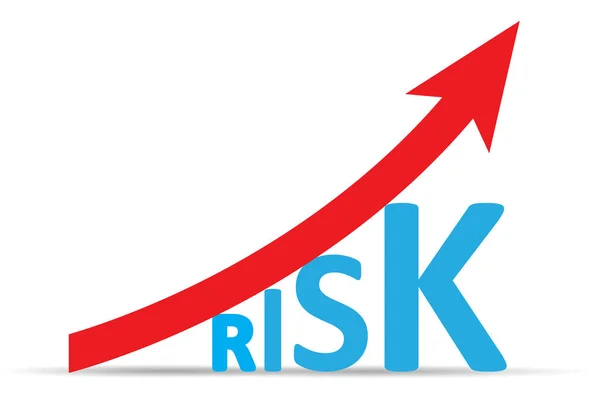 Koncepcja zwiększania ryzyka w zarządzaniu — Zdjęcie stockowe