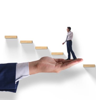 İş adamlarında kariyer merdiveni kavramı
