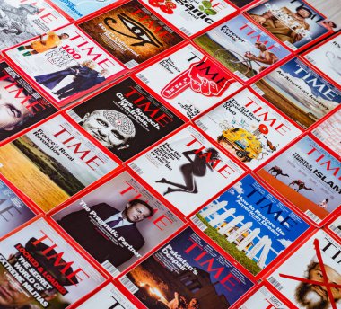 New York - 7 Mart 2017: Time Magazine, New York,