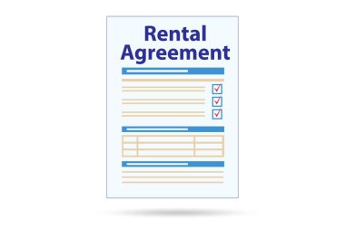 Evrak işleriyle kira sözleşmesi kavramı