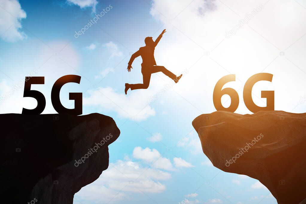 Concept of moving from 5g technology to 6g
