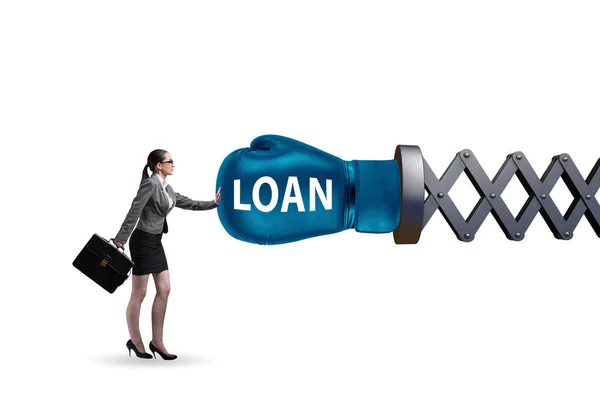 事業女との貸借及び負債の概念 — ストック写真