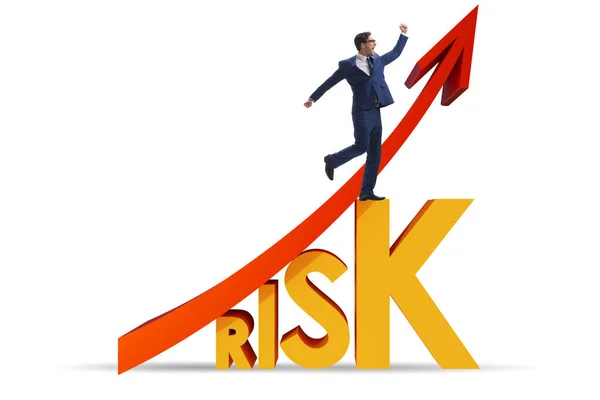 Risk Increase Concept Management — Stock Photo, Image