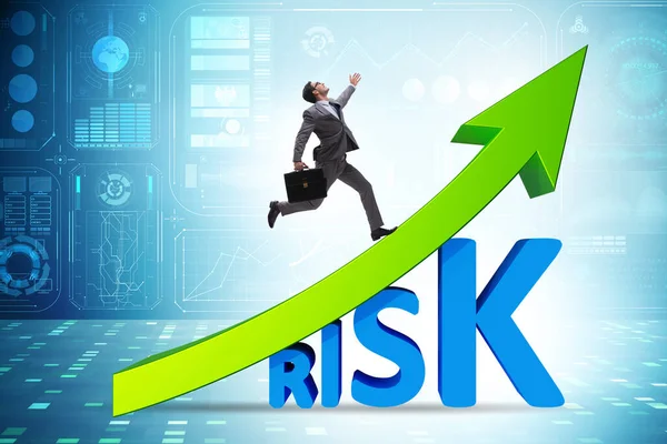 Risk Increase Concept Management — Stock Photo, Image