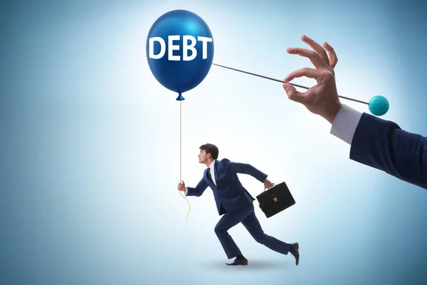 Debt Loan Concept Balloon — Stock Photo, Image