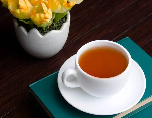 Чашка Чаю Концепції Кейтерингу — стокове фото