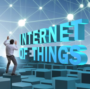 İnternet konsepti işadamı