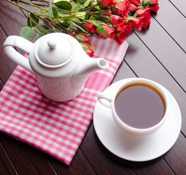 Cup Tea Catering Concept — Stock Photo, Image