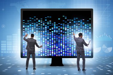 Genom veri kavramında iş adamı